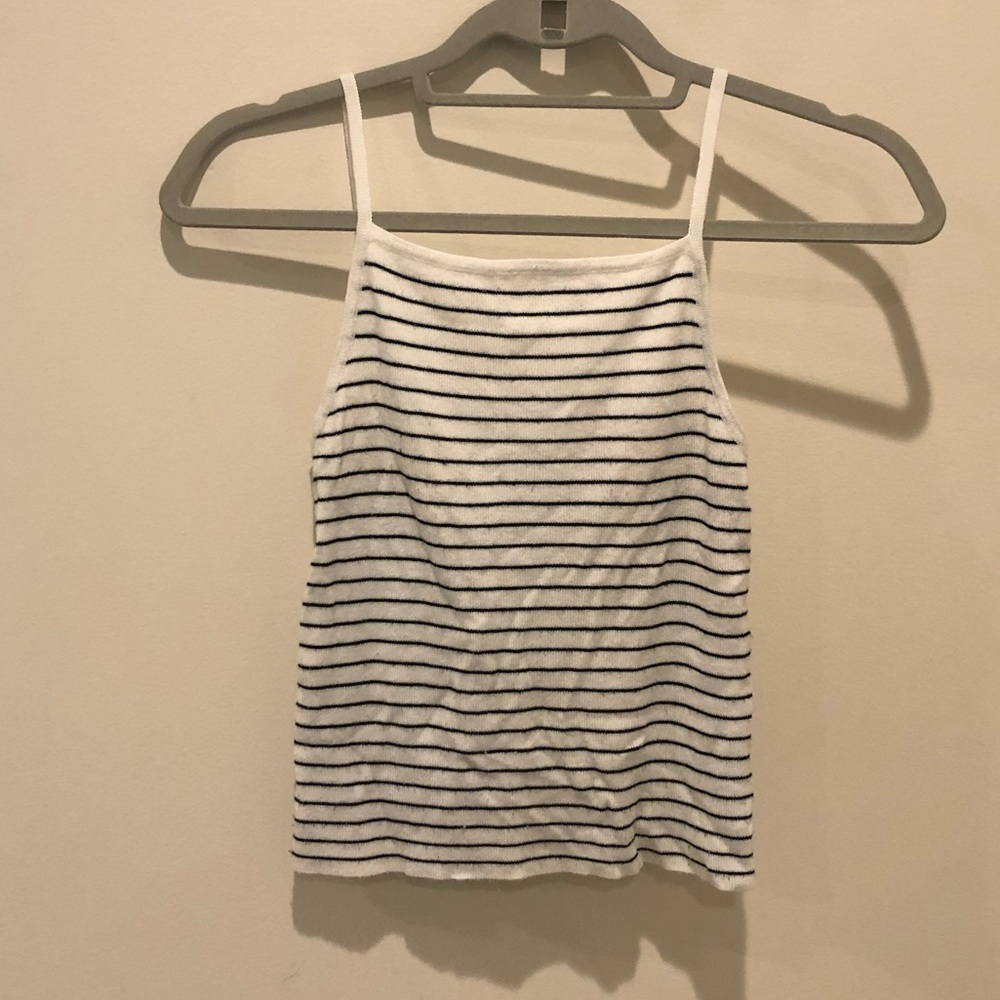 Brandy Melville stripped crop top